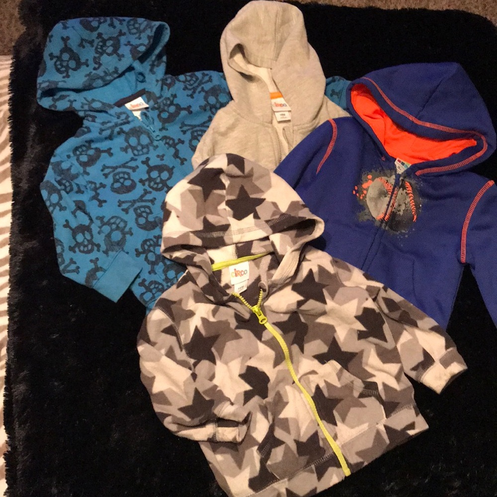 Lot of boy’s size 18 month hoodies